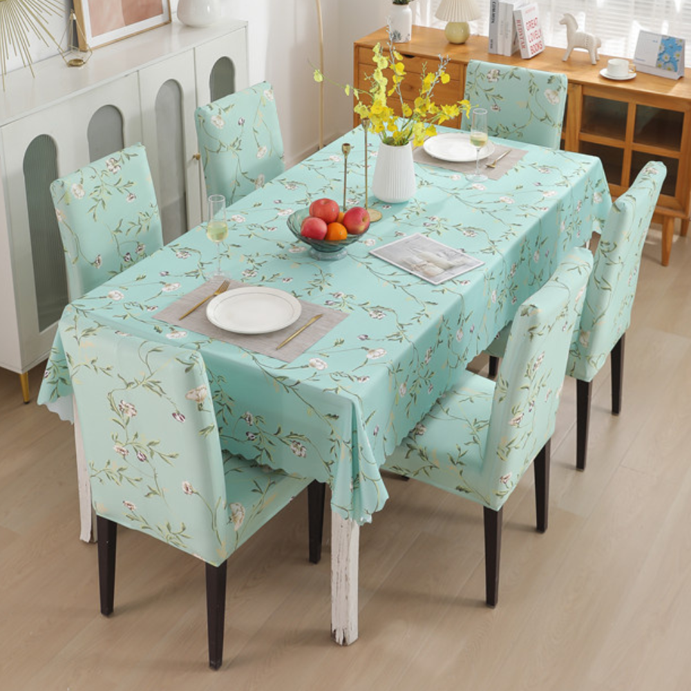 Pastol Green Forest Covers – Dustproof, Stain-Free, Water Resistant & Washablee Fabric