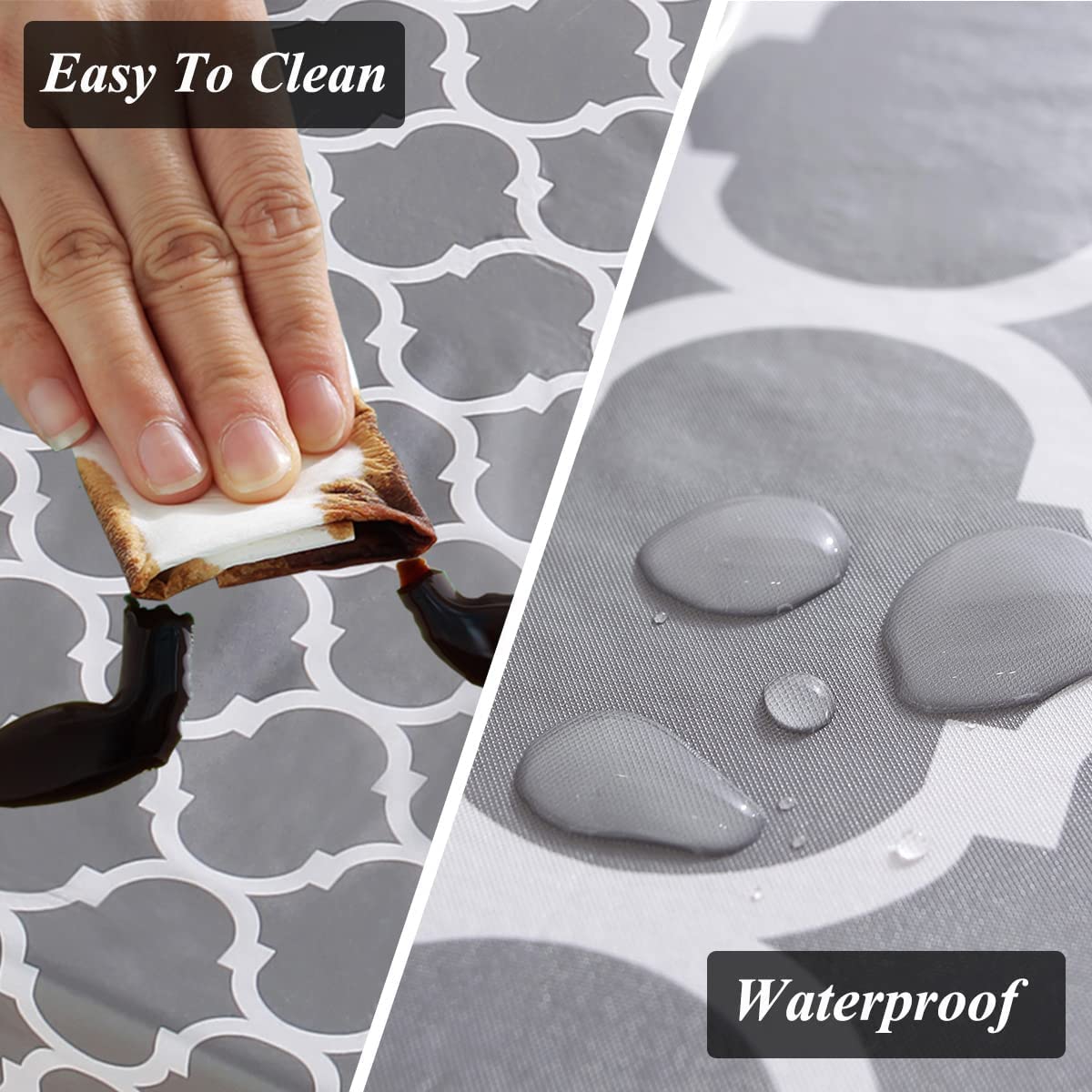 Charcoal Fern Covers – Dustproof, Stain-Free, Water Resistant & Washable