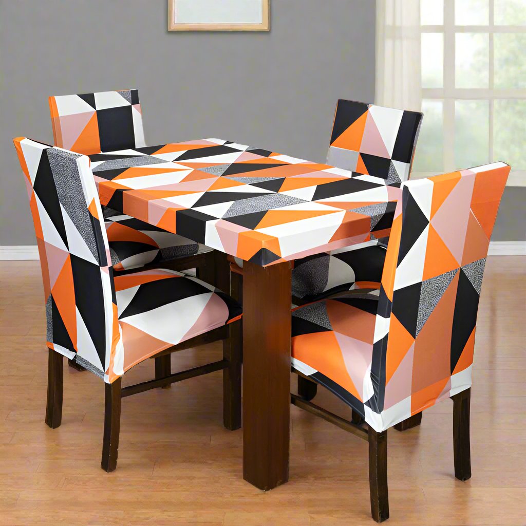 CoverOnSale - Prism Orange Elastic Chairs Table Covers