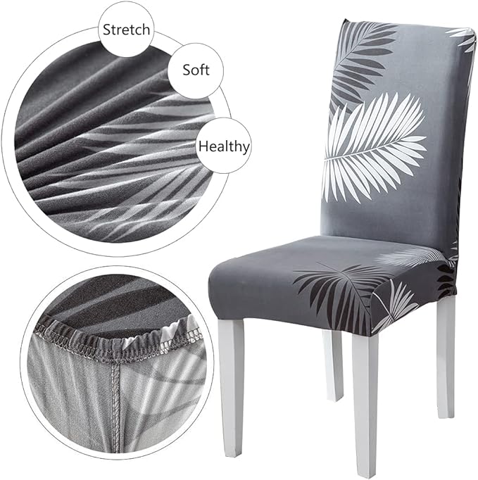 Charcol Fern Covers – Dustproof, Stain-Free, Water Resistant & Washable