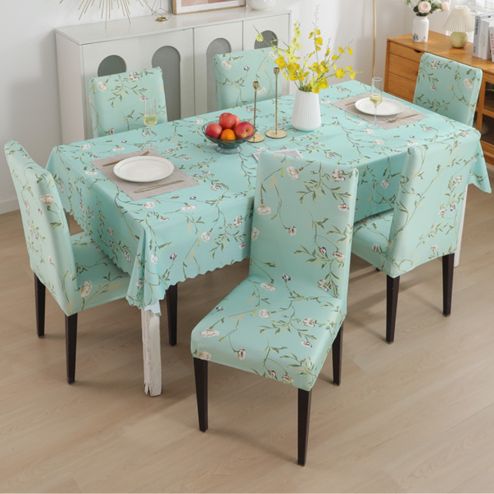 Pastol Green Forest Covers – Dustproof, Stain-Free, Water Resistant & Washablee Fabric