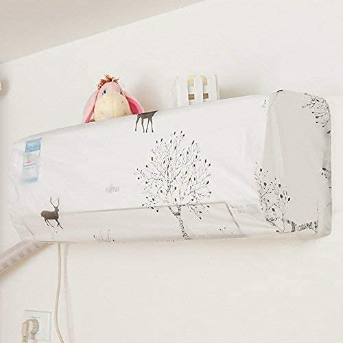 White Art - Dustproof & Machine Washable AC Cover