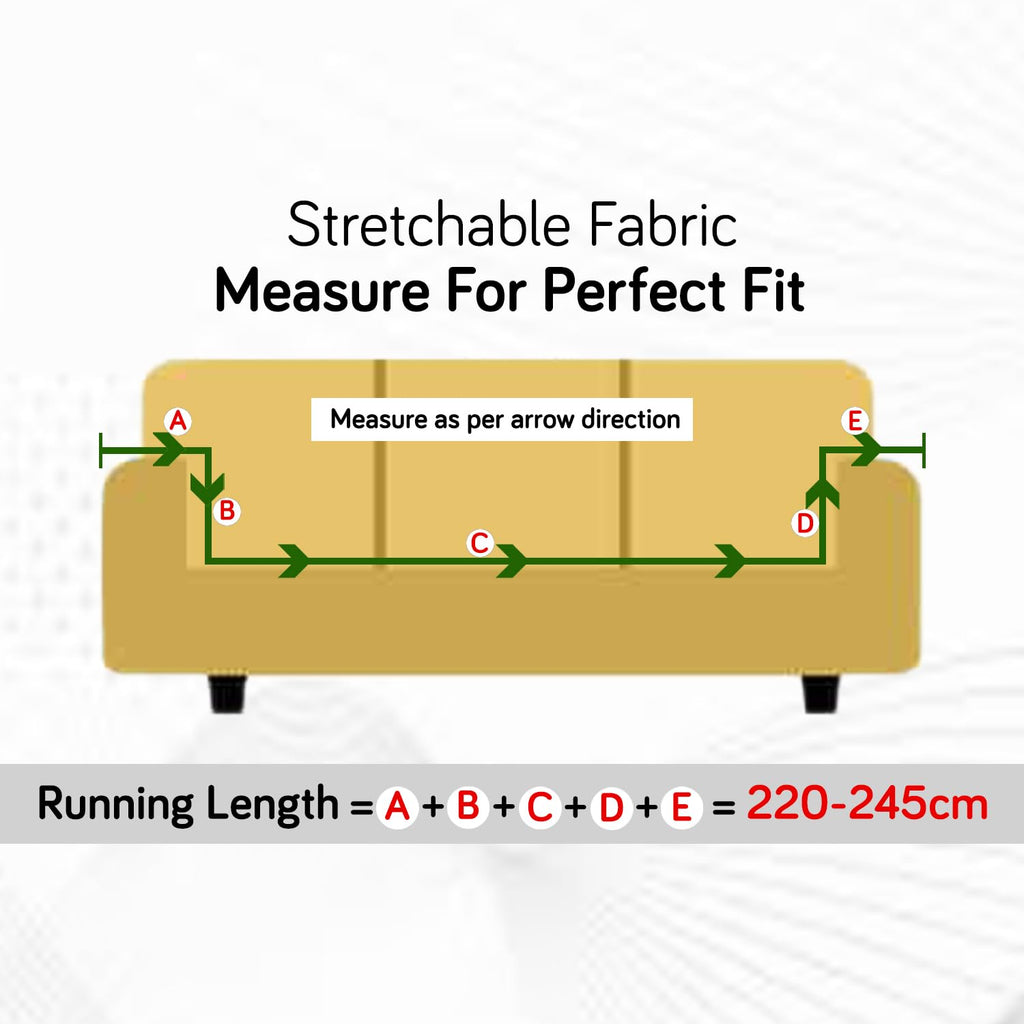 Cream Dream - Luxury Quality Strechable & Dust-proof Sofa Cover