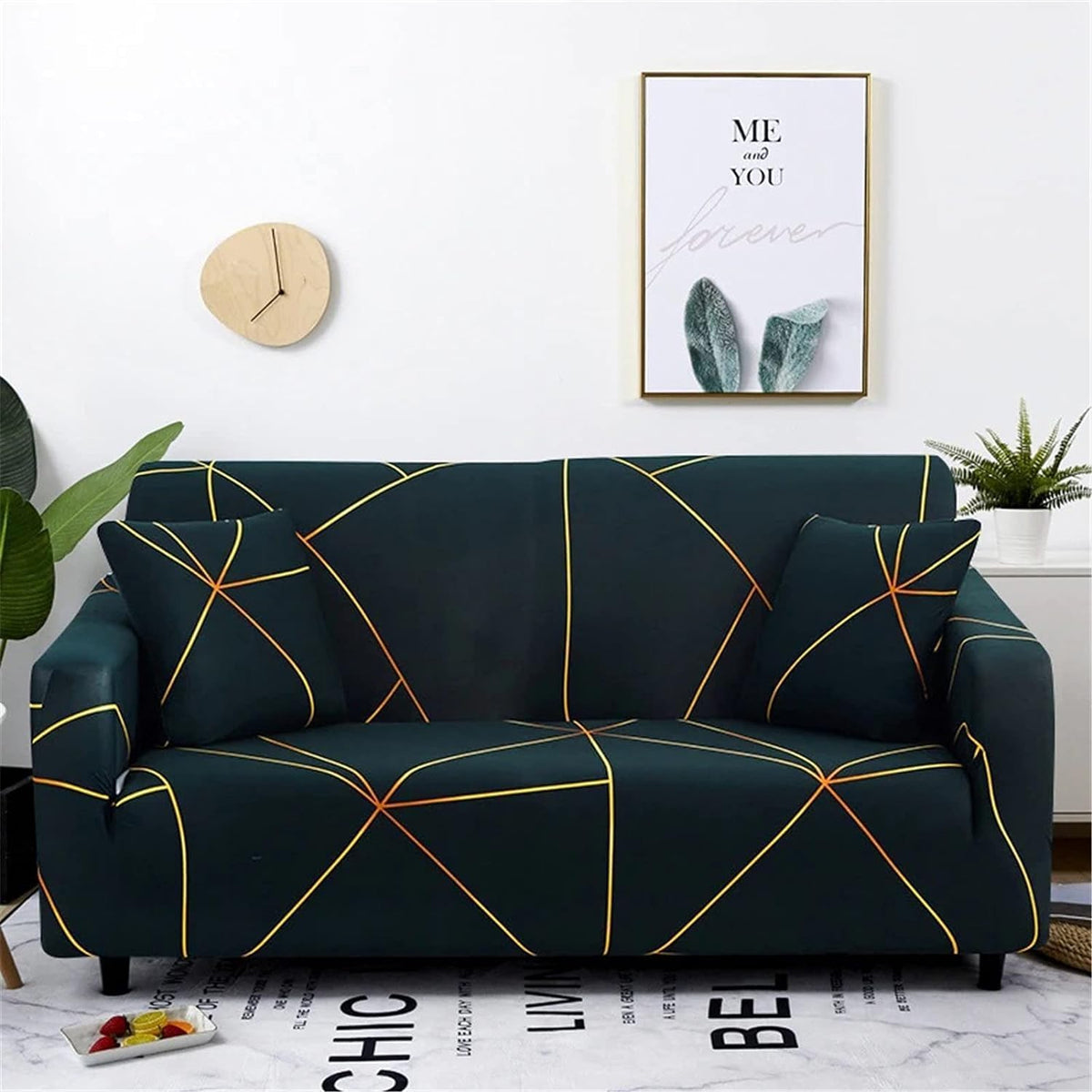 Prism Gold - Luxury Quality Strechable & Dust-proof Sofa Cover