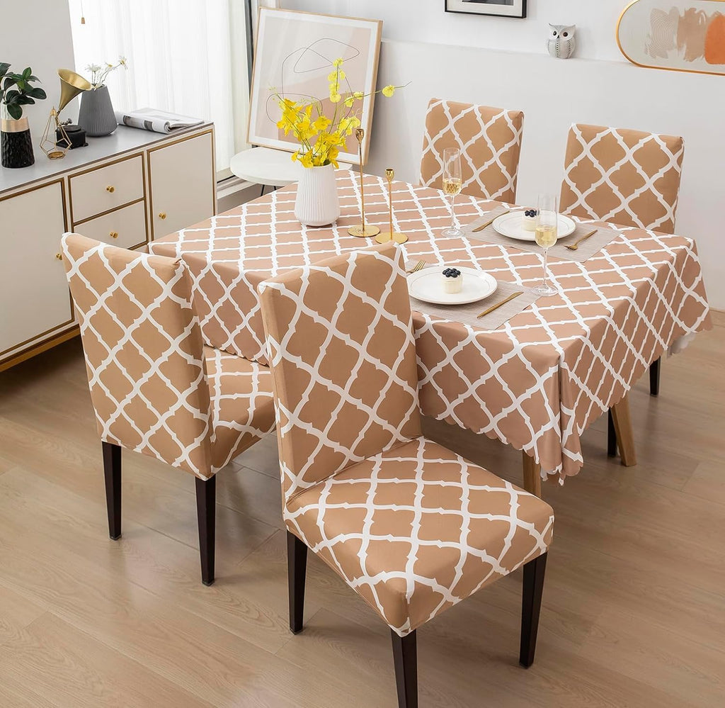 Cream Diamond Covers – Dustproof, Stain-Free, Water Resistant & Washable