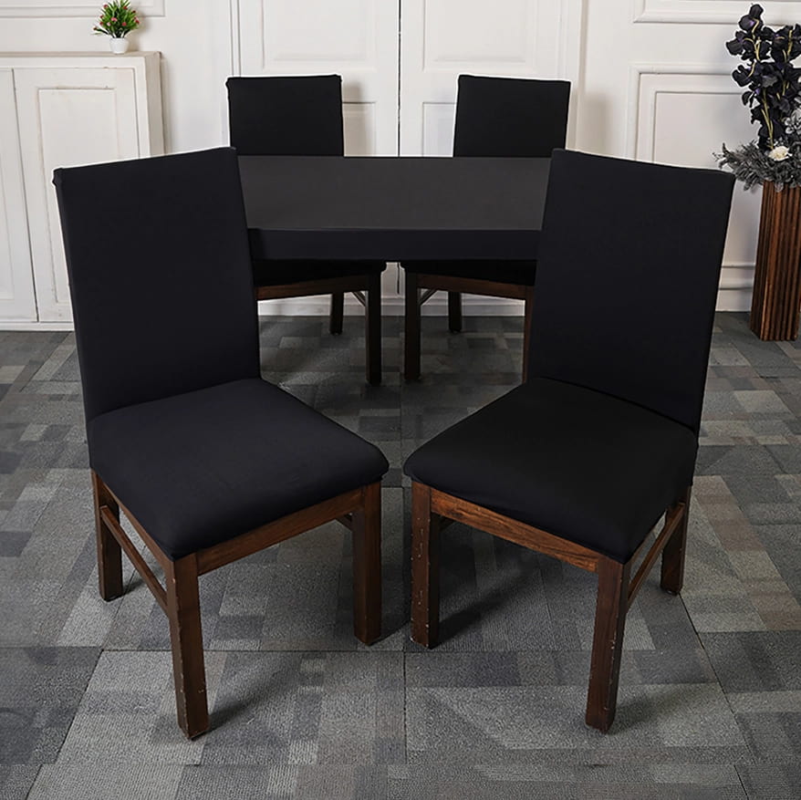 Black Covers – Dustproof, Stain-Free, Water Resistant & Washable