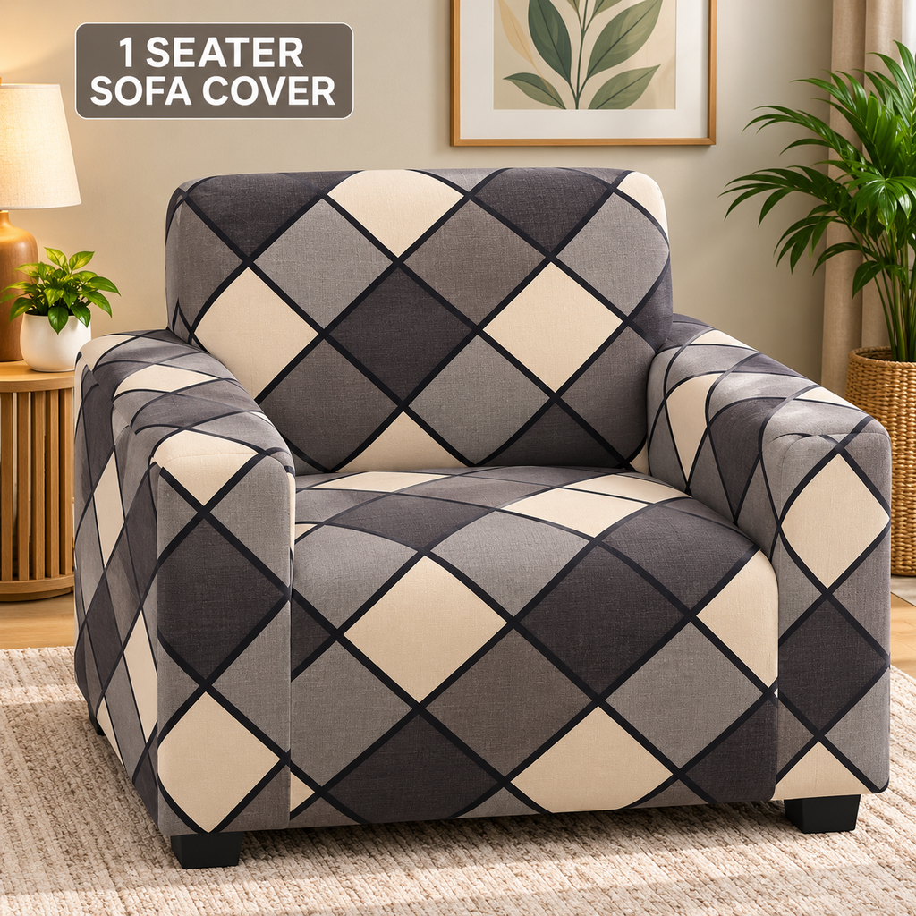 Monarch Diamond - Luxury Quality Strechable & Dust-proof Sofa Cover
