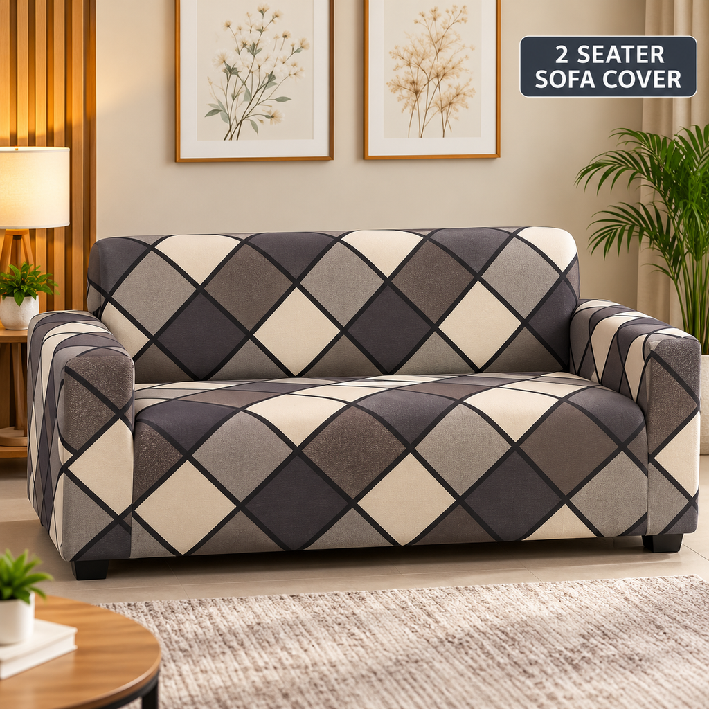 Monarch Diamond - Luxury Quality Strechable & Dust-proof Sofa Cover