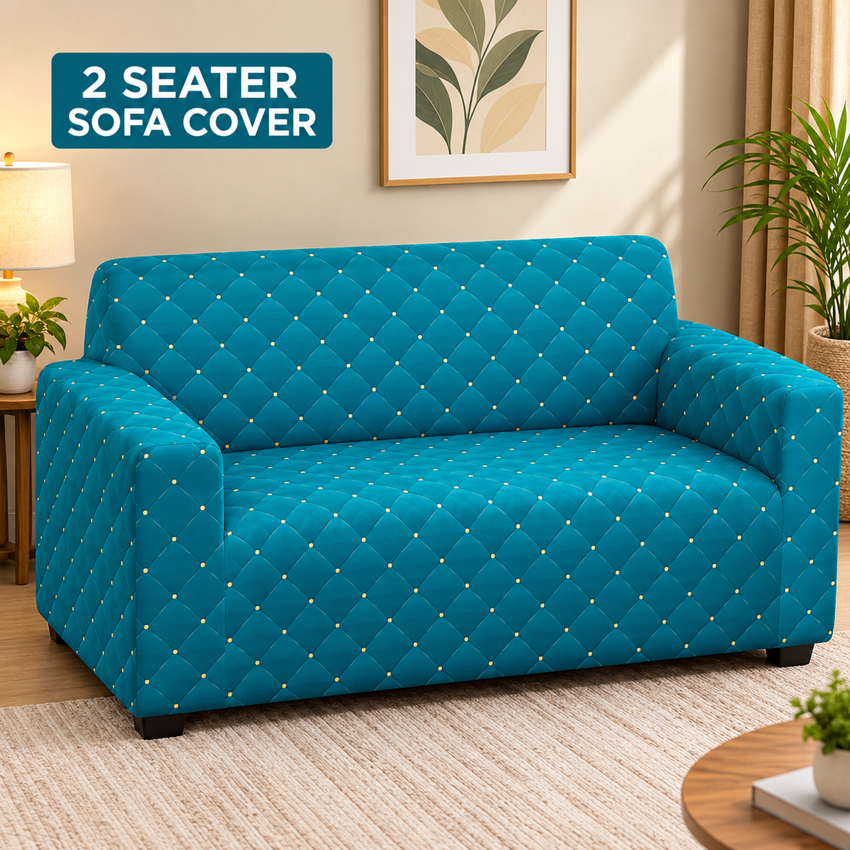 Luxurious Capitone - Luxury Quality Strechable & Dust-proof Sofa Cover