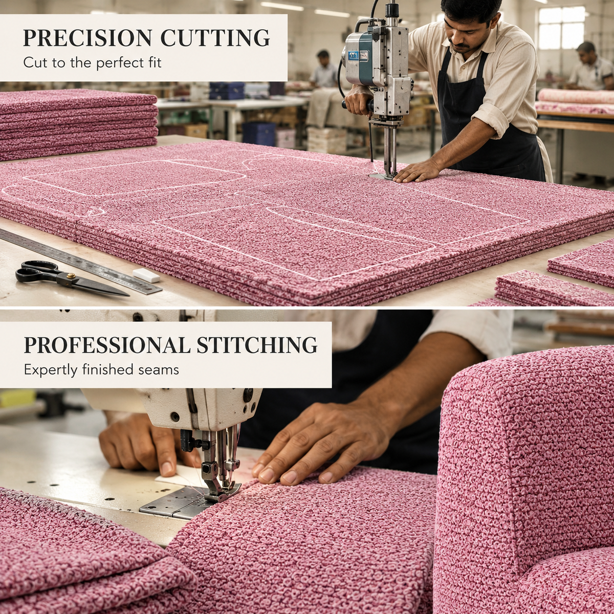 Bouncy Pink Cover - Dustproof Water-Proof Streachable - Microfibra Collection