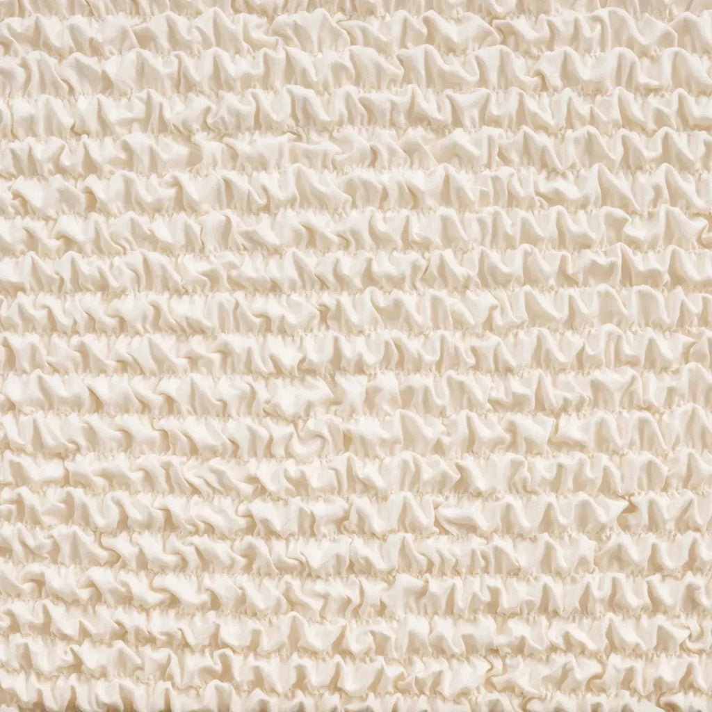 Cream Solid - Corner Sofa Slipcover, Microfibra Collection (Copy)