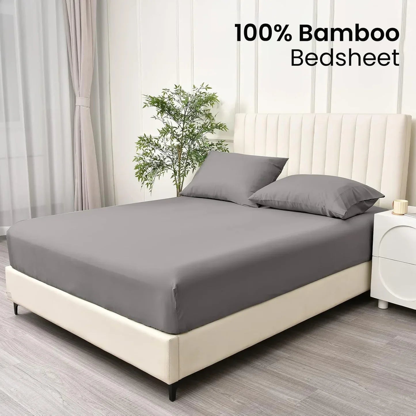 Waterproof Mattress Protector - Dustproof & Allergen Guard Fitted Bedsheet