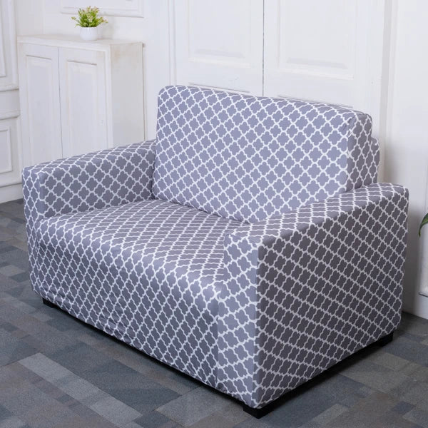 Grey Diamond - Luxury Quality Strechable & Dust-proof Sofa Cover