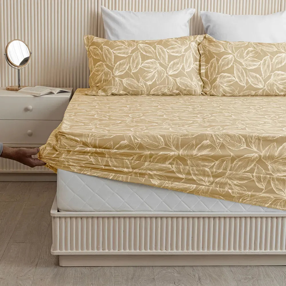 Waterproof Mattress Protector - Dustproof & Allergen Guard Fitted Bedsheet