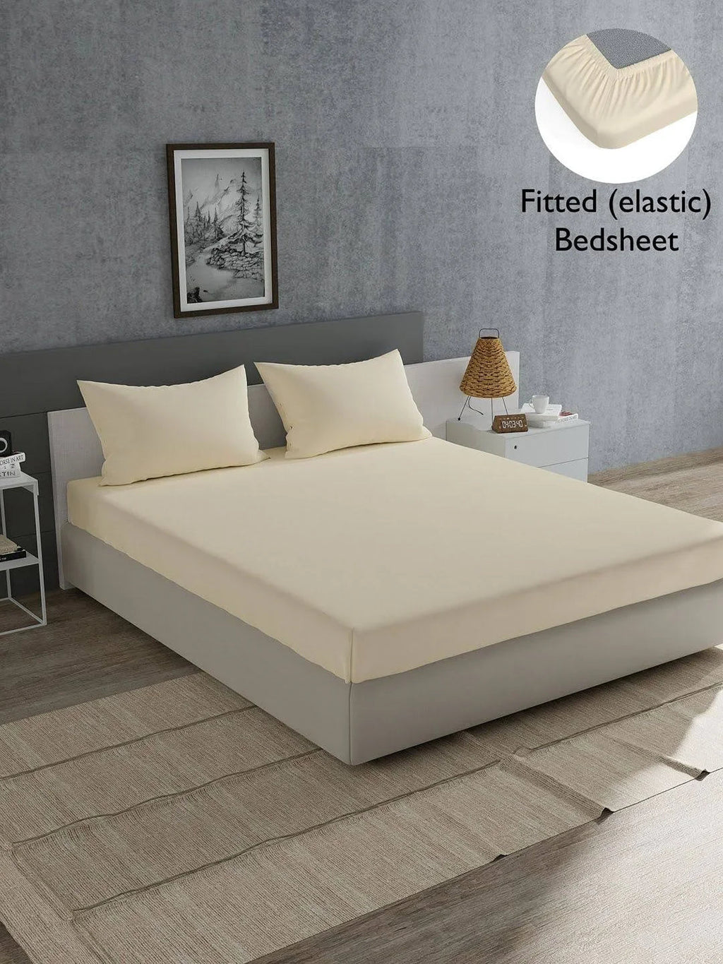 Waterproof Mattress Protector - Dustproof & Allergen Guard Fitted Bedsheet
