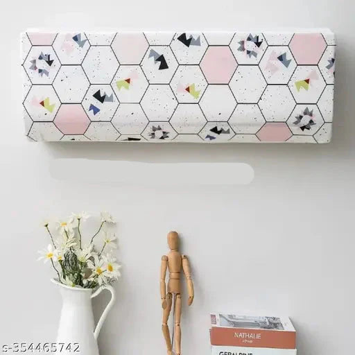 Hexagon Pattern - Dustproof & Machine Washable AC Cover