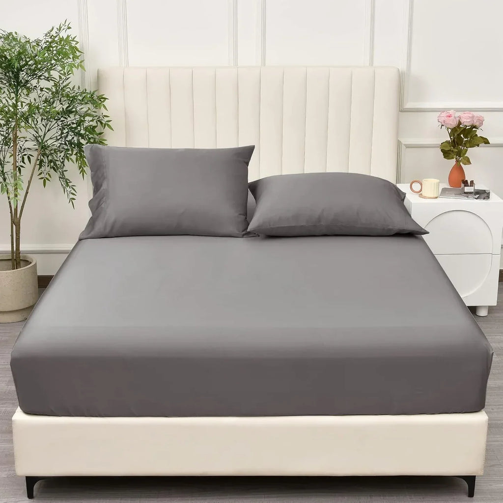 Waterproof Mattress Protector - Dustproof & Allergen Guard Fitted Bedsheet